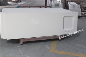 Engineered Stone Countertops,Artificial Stone Countertop,Artificial Pure White Granite Countertop
