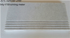 Kavala Marble Pool Coping-Special Offer Only €18/M for 500 Linear Meter Minimum Order-20x50x2cm, Sandblasted