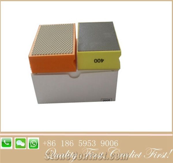 Sponge Block Type Diamond Hand Polishing Pad