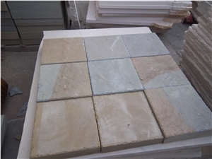 China Dual-Color Sandstone Similar to Uk York Stone