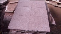 China Red Porphyry Slabs & Tiles, Red Granite Tiles