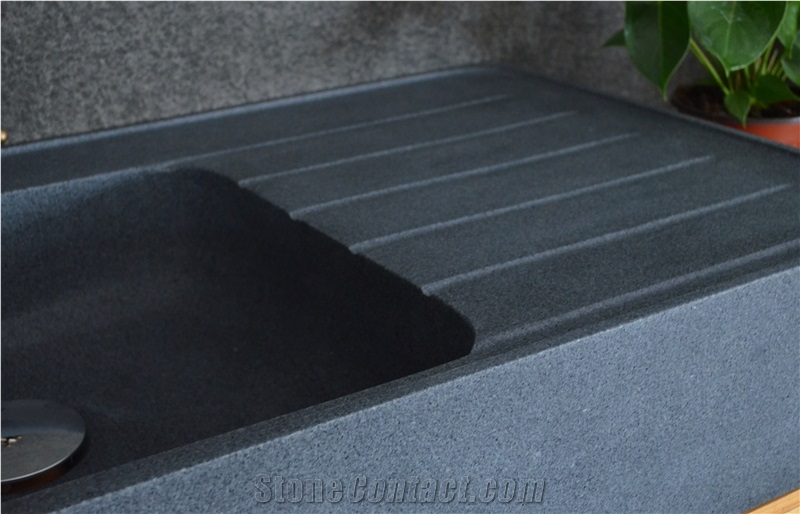 Vessel Sinks,Bathroom Sinks,Wash Basins,Square Basins,Square Sinks,Dark Grey Granite Basins,Natural Stone Sinks/Basins