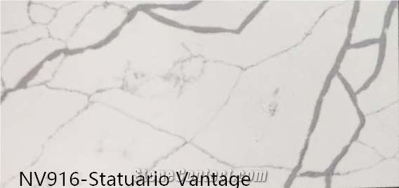 Quartz Stone/Manmade Stone/Calacatta Vagli Quartz Countertops/ Kitchen Island Tops/Foshan,China