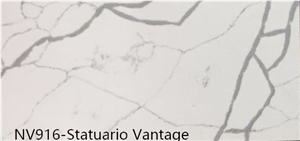 Quartz Stone/Manmade Stone/Calacatta Vagli Quartz Countertops/ Kitchen Island Tops/Foshan,China