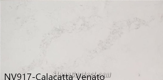Quartz Stone/Manmade Stone/Calacatta Vagli Quartz Countertops/ Kitchen Island Tops/Foshan,China