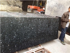 Blue Pearl Granite Kitchen Top, Pearl Blue Granite Top, Blue Pearl Granite Kitchen Countertops