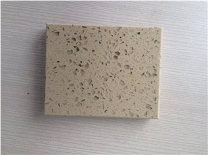 Cheap Chinese Popular Polished Beige Artificial Quartz Stone Big Slabs & Tiles for Floor, Wall Covering, Caesarstone Solid Surface, Silestone, Engineered Stone Walling
