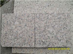 Cheap G367 Laizhou Oriental Cherry Red,Laizhou Red,Laizhou Yinghua Hong,Pink Sesame,Laizhou Cherry Blossom Red Granite Tiles & Slabs
