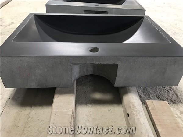 China Mongolian Black,Nero Mongolia,Super Mongolia Black,Menggu Black,Mongo Basalt Wash Basin & Sink