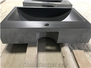 China Mongolian Black,Nero Mongolia,Super Mongolia Black,Menggu Black,Mongo Basalt Wash Basin & Sink