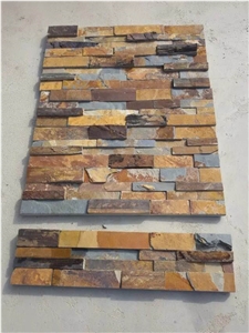 China Multicolor Slate Cultured Stone/Slate Culture Stone/Culture Slate/Slate Wall Cladding