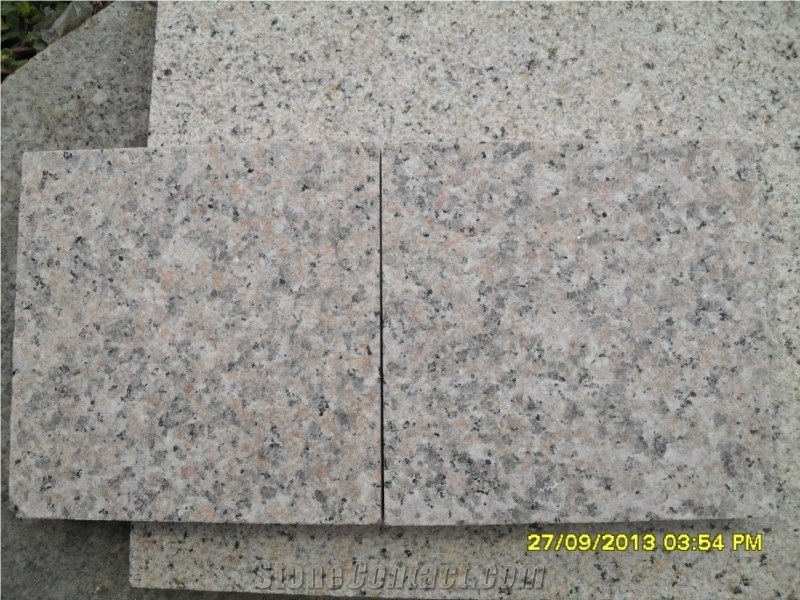 Flamed China Shandong Laizhou Pink Granite Tiles Cherry Pink Granite Wall Tiles Cherry Red Granite Wall Covering Sakura Red Granite Skirting G367 Granite Pattern Cherry Flower Red Granite
