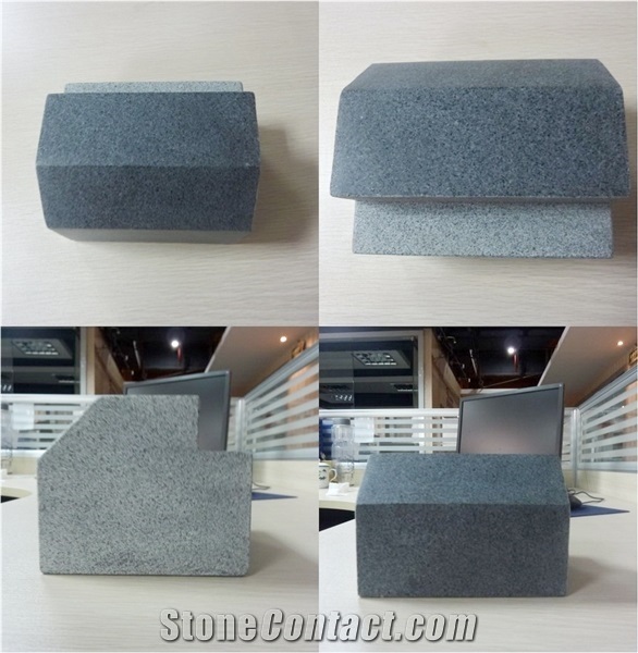 G654 China Sesame Black Quarry Owner,Impala Black,Padang Dark Granite Kerbs/ Kerbstone /Cube for Road Side Stone Exteroir Paving Stone
