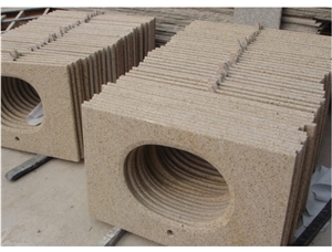 G682 Wholesale Granite Prefab/ Solid Surface/ Kitchen/ Natural Stone Countertop