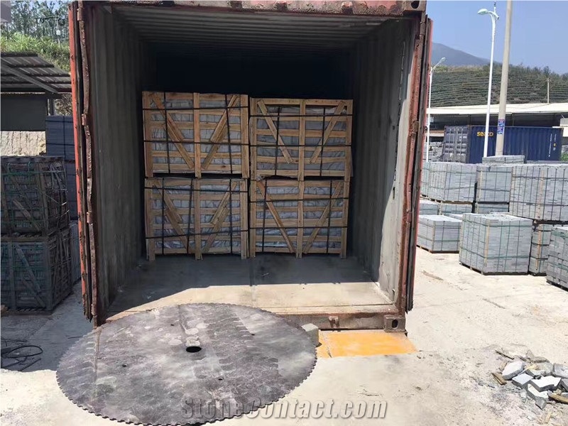 On Sale G654 Granite Cobble Stone, Padang Grey Cube Stone,Chinese Granite G654 Cobble Stone Pavers