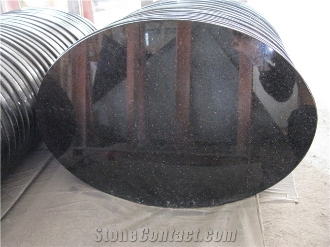 Polished Black Galaxy Granite Kitchen Top/Black Star Worktop/Black Galaxi Countertop/Galaxy Gold Tops /Nero Galaxy Desk Top/India Black Gold Granite Custom Kitchen Top