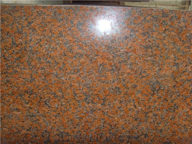 Polished China Red Granite Countertop,G562 Granite Kitchen Countertop, Maple Red Granite Kitchen Top, Maple Leaves Red Granite Kitchen Bar Top