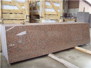 Polished G562 Granite Steps/Maple Leaf Red Granite Stair/Maple Leaves Granite Stair Riser&Stair Treads/Mapple Red Granite Steps &Staircase