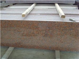 Polished G562 Granite Steps/Maple Leaf Red Granite Stair/Maple Leaves Granite Stair Riser&Stair Treads/Mapple Red Granite Steps &Staircase