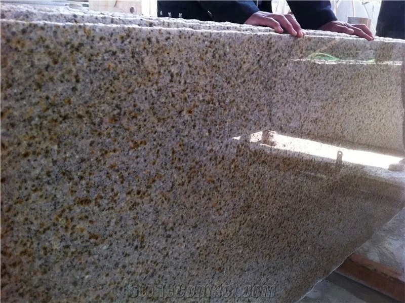 Polished Golden Peach,Golden Sand,Golden Yellow,Giallo Rusty Granite Wall Covering/Floor Covering/Granite Tiles