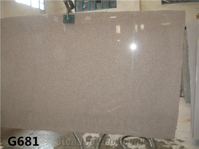 Polished Shrimp Red Granite,G681 Granite,Rose Pink,Shrimp Pink, Strawburry Pink,Sunset Red