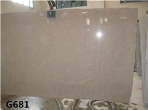 Polished Shrimp Red Granite,G681 Granite,Rose Pink,Shrimp Pink, Strawburry Pink,Sunset Red