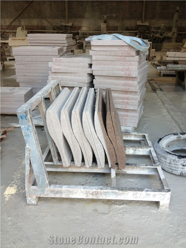 Polished Shrimp Red Granite,G681 Granite,Rose Pink,Shrimp Pink, Strawburry Pink,Sunset Red