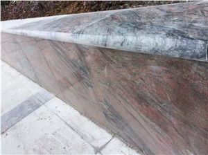 Red Symphony Granite,Symphony Red Granite,Multicolor Red China Granite,Multicolor Red Hubei Granite Kerbstones/Kerb Stone/Curbstone