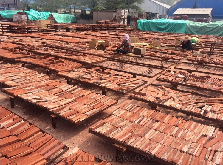 Reclaimed Bricks in Building