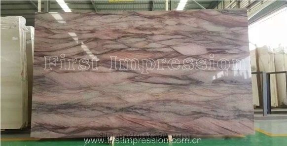 Cheapest Wild Sea(Red)/Red Colinas/Red Colinas Quartzite/Red/Polished/Brazil /For Countertops, Mosaic, Exterior - Interior Wall and Floor Applications
