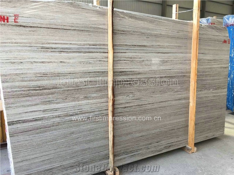 Crystal Wood Grain Marble Slabs&Tiles/Blue Palissandro Marble Slabs/China Wooden Grain Marble/Crystal Blue Marble with Brown Veins