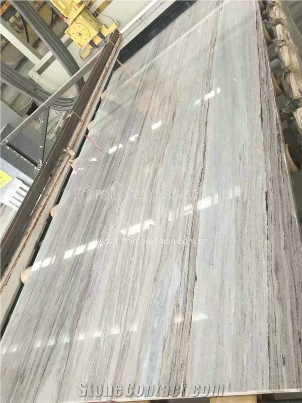 Crystal Wood Grain Marble Slabs&Tiles/Blue Palissandro Marble Slabs/China Wooden Grain Marble/Crystal Blue Marble with Brown Veins