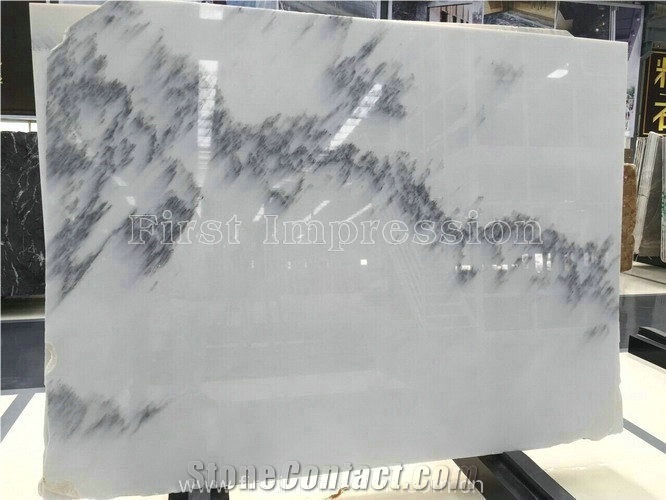 New Polished White Jade Marble Slab Polished/Elegant White Marble Slab for Wall Floor/White Jade Marble Wall Covering Tiles/Quarry Owner