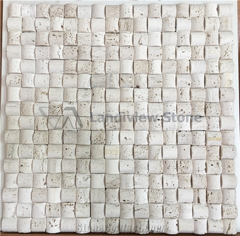 Beige Classic Travertine Mosaic