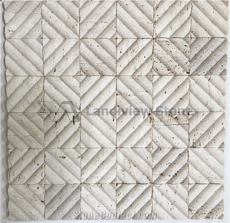 Beige Travertine Mosaic