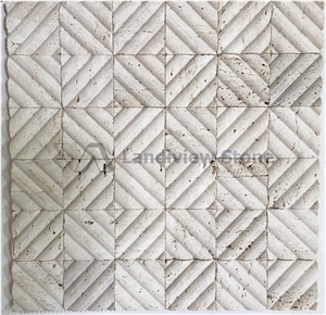 Beige Travertine Mosaic