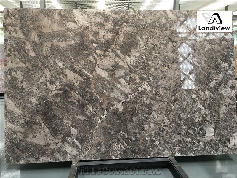Bianco Antico Granite Slabs, Brazil Grey Granite