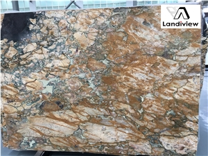 Breche Vendome Marble Slabs, French Marble Slabs, Brown Marble Slabs