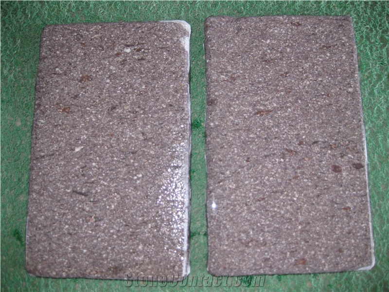 China Red Porphyry Granite Slabs & Tiles / Jarrah