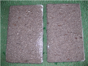 China Red Porphyry Granite Slabs & Tiles / Jarrah