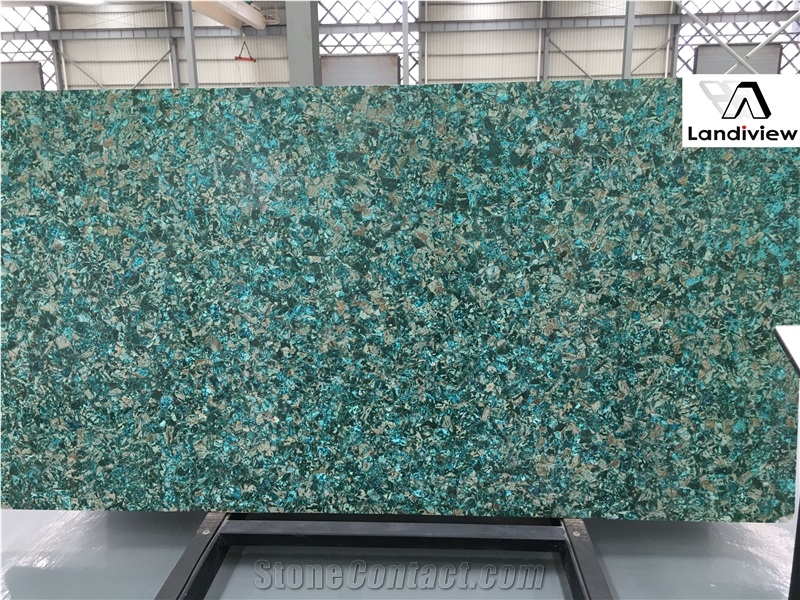 Crisocolla Gemstone Slabs, Semiprecious Stone Slabs