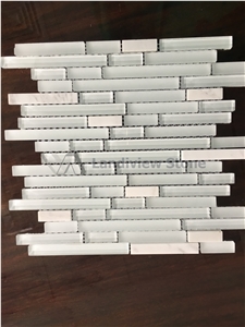 Glass Mosaic Glass Laminate Marble Mosaic For Wall