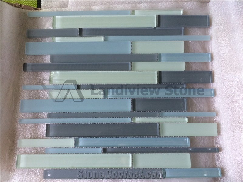 Glass Mosaic For Kitchen Backsplash And Bathroom Wall