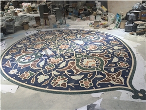 Natural Marble Mosaic, Indian Green Marble Mosaic Natural Marble Mosaic, Indian Green Marble Mosaic