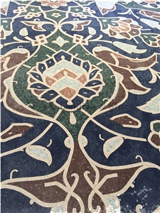 Natural Marble Mosaic, Indian Green Marble Mosaic