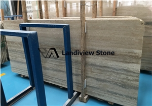 Stormy Gray Travertine Slabs & Tiles