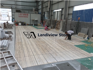 Stormy Gray Travertine Slabs & Tiles