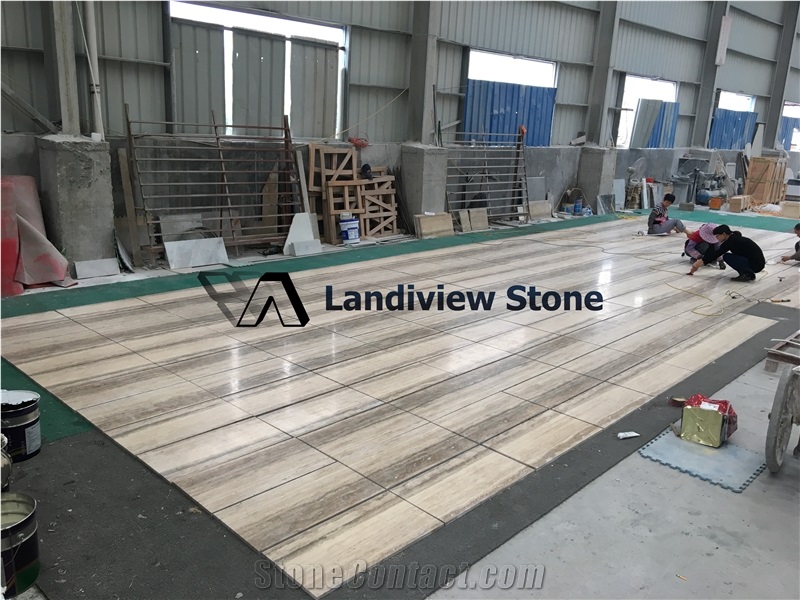 Stormy Gray Travertine Slabs & Tiles