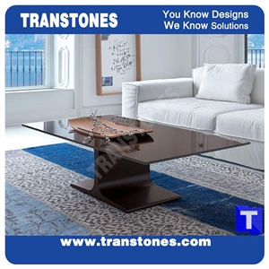 Black Artificial Stone Marble Restaurant Dinner Table Desk,Square Engineered Stone Solid Surface Reception Desk Interior Stone Design Acrylic Hotel Furniture,Transtones Customized