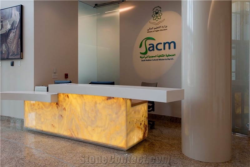 Golden Solid Surface Artificial Onyx Bath Top,Vanity Top,Engineered Stone Alabaster Tile for Bathroom Design Countertops,Transtones Customized